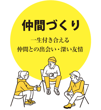 仲間づくり